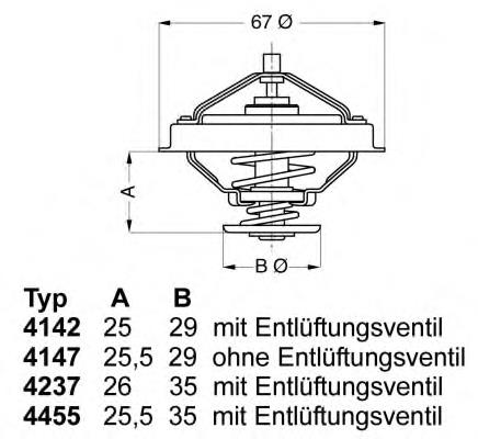 Termostato Vemo V20990160