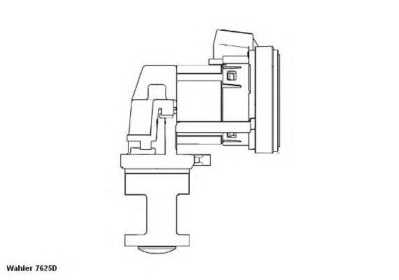 6461402360 Mercedes Válvula EGR de recirculação dos gases