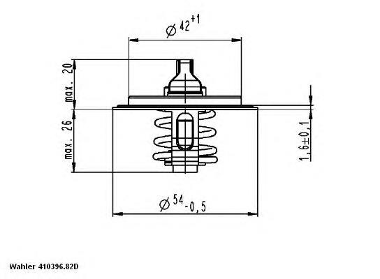 Termostato Cautex 756883 preço, a partir de 8,43 USD