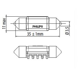 Lâmpada Philips 128596000KX1 preço, a partir de 1,32 USD