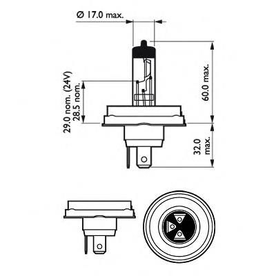 Compre 12475C1 Philips Lâmpada halógena