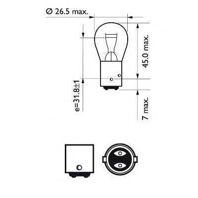 Lâmpada 12594B2 Philips