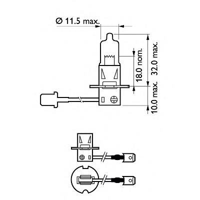 Compre 12336PRC1 Philips Lâmpada halógena