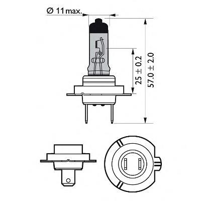 12972XVB1 Philips Lâmpada halógena