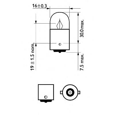 Compre 12821B2 Philips Lâmpada