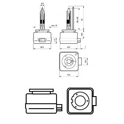 Lâmpada de xénon VAG N10566102 preço, a partir de 57,89 USD