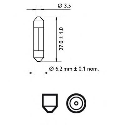 Lâmpada Renault (RVI) 7701021830 preço, a partir de 1,32 USD