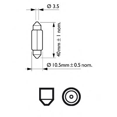 12864CP Philips Lâmpada