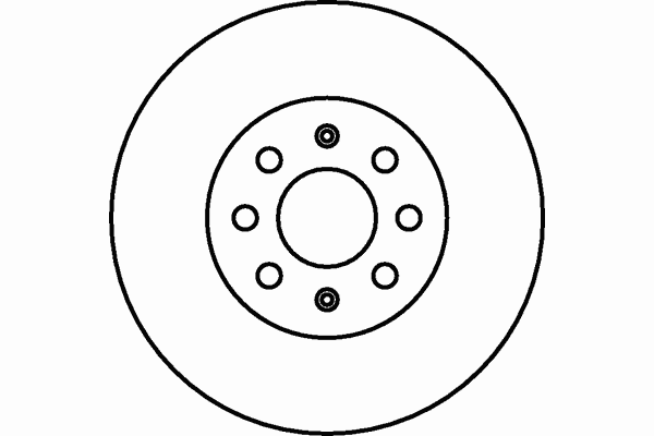 Disco do freio traseiro Fiat/Alfa/Lancia 55700592