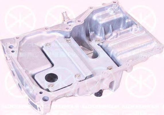 4M5G6675FJ Ford Panela de óleo de cárter do motor