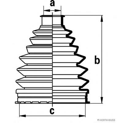 Bota de proteção externa de junta homocinética do semieixo dianteiro Maruichi-156 72429 preço, a partir de 15,69 USD