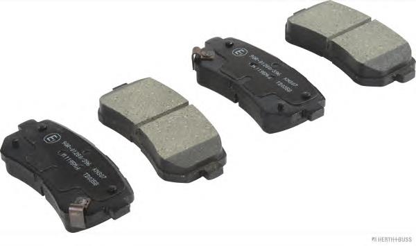 Sapatas do freio traseiras de disco Hyundai/Kia 583022SA10