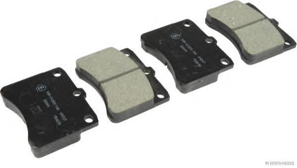 PA605AF Japan Parts Sapatas do freio dianteiras de disco
