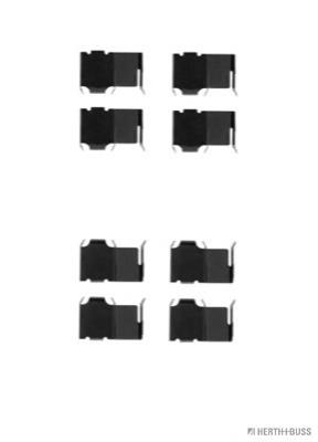 Kit de molas de fixação de sapatas de disco dianteiras TRW PFK221 preço, a partir de 10,67 USD