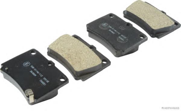 Sapatas do freio traseiras de disco Mitsubishi MR307415 preço, a partir de 19,30 USD