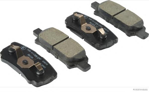 Compre MZ690586 Mitsubishi Sapatas do freio traseiras de disco