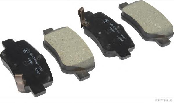 0446605040 Toyota Sapatas do freio traseiras de disco