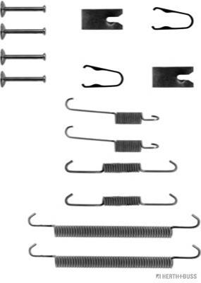 Kit de montagem das sapatas traseiras de tambor Toyota 0494205020 preço, a partir de 13,83 USD