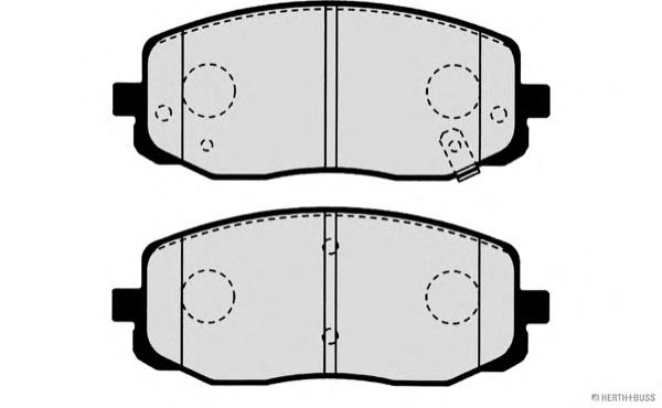 Compre SP1172 Hyundai/Kia Sapatas do freio dianteiras de disco