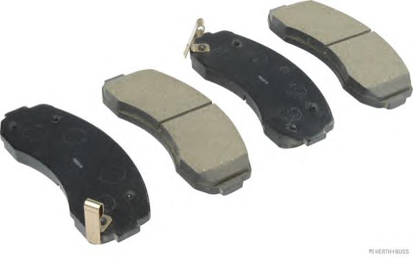SP1056 Hi-q Sapatas do freio dianteiras de disco