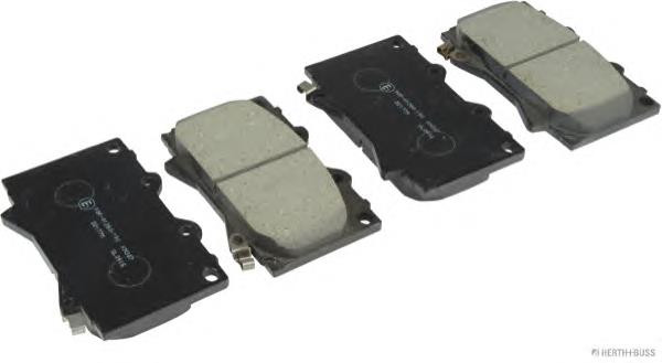 0446560340 Toyota Sapatas do freio dianteiras de disco