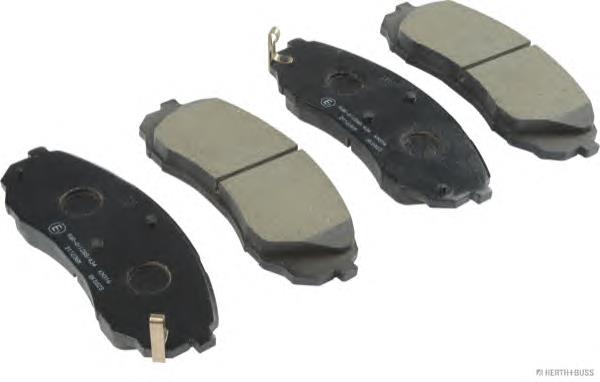 Sapatas do freio dianteiras de disco Necto FD7375A