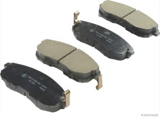Sapatas do freio dianteiras de disco FD7374A Necto