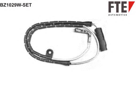 Sensor dianteiro de desgaste das sapatas do freio BMW 34352229018