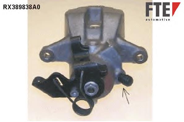 1J0615423E VAG Suporte do freio traseiro esquerdo