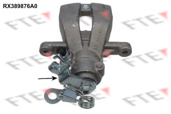 Suporte do freio traseiro direito 77364644 Fiat/Alfa/Lancia