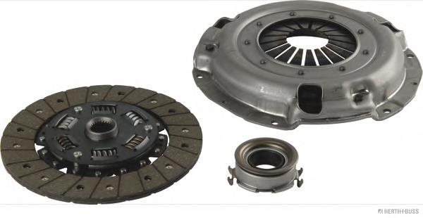  Kit de embraiagem (3 peças) Subaru Impreza III sedan (GR) (2007 - 2011) III