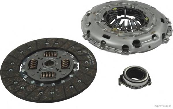 HK2545 Borg&beck Kit de embraiagem (3 peças)