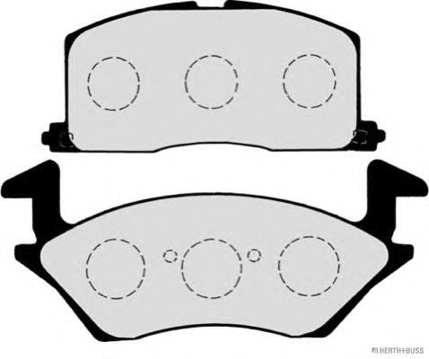 0446510020 Toyota Sapatas do freio dianteiras de disco