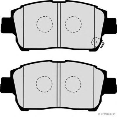 044650W080 Toyota Sapatas do freio dianteiras de disco