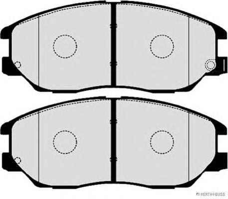 Sapatas do freio dianteiras de disco 4813A21100 Hyundai/Kia