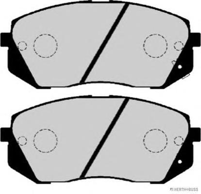 581013RA60 Hyundai/Kia Sapatas do freio dianteiras de disco