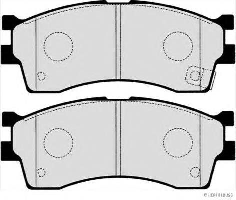 Sapatas do freio dianteiras de disco 0K9D03328Z Hyundai/Kia