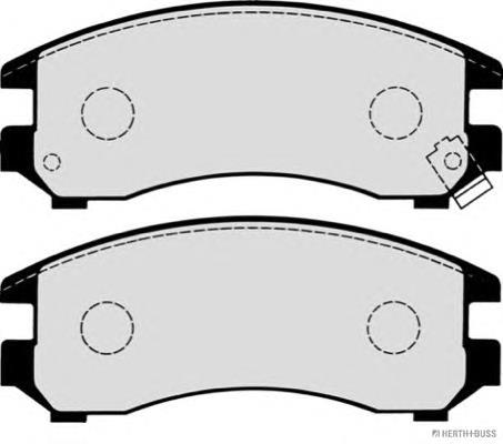 4106058A86 Nissan/Infiniti Sapatas do freio dianteiras de disco
