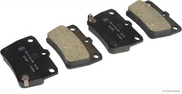 Compre 04466YZZD3 Toyota Sapatas do freio traseiras de disco