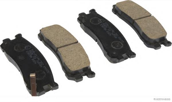 Sapatas do freio traseiras de disco Mazda J0Y12643ZB