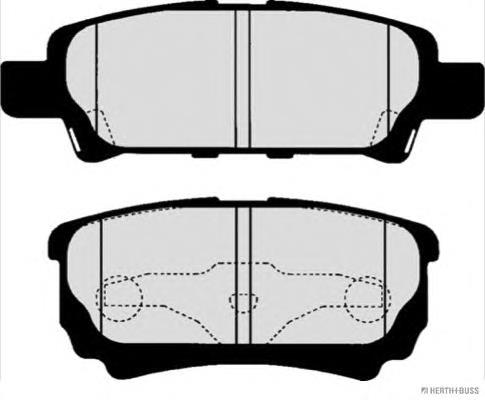 Compre MZ690586 Mitsubishi Sapatas do freio traseiras de disco