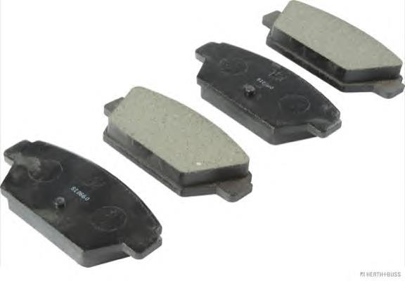 X3516002 Mitsubishi Sapatas do freio traseiras de disco
