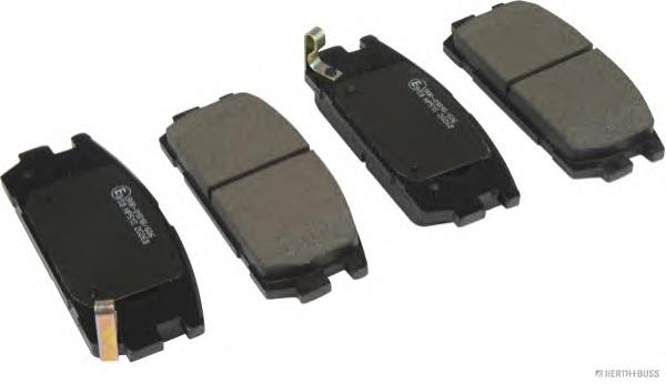 Sapatas do freio traseiras de disco Hyundai/Kia 58302H1A00