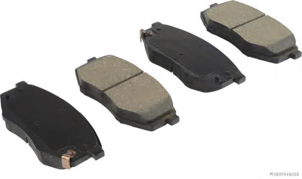 Sapatas do freio dianteiras de disco Hyundai/Kia 58101C1A00