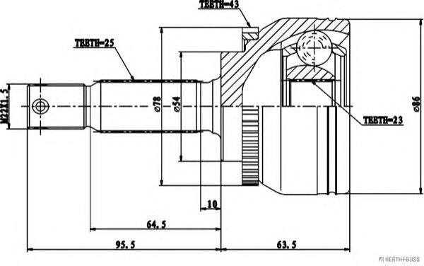 Compre MB896789 Mitsubishi Junta homocinética externa dianteira