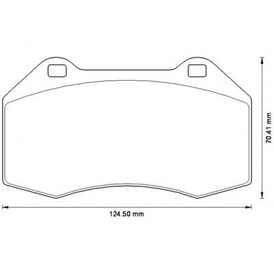 Sapatas do freio dianteiras de disco Volvo 30748957 preço, a partir de 31,23 USD