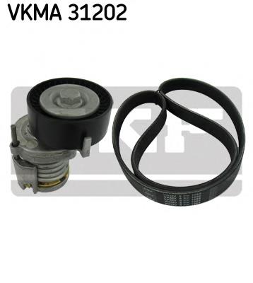 VKMA31202 SKF Correia dos conjuntos de transmissão, kit