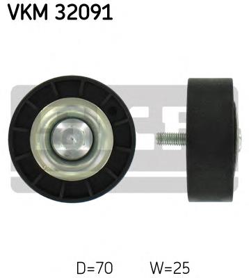 Rolo de reguladora de tensão da correia de transmissão 500344132 Fiat/Alfa/Lancia