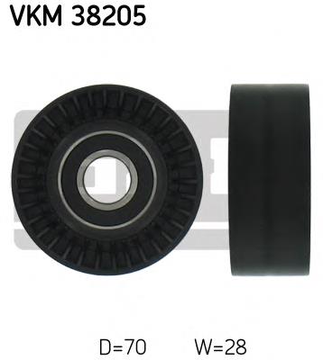 Rolo parasita da correia de transmissão 532043710 LUK