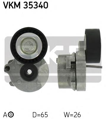 Reguladora de tensão da correia de transmissão Fiat/Alfa/Lancia 55185074
